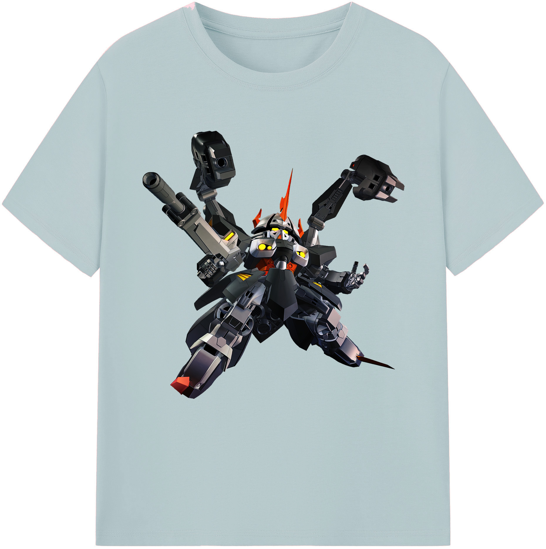 （画像用） 機動戦士ガンダム Mobile Suit Gundam 綿100％半袖Tシャツ（フロントプリント）